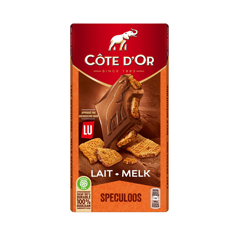 Côte d'Or chocoladetablet - melk Speculoos - 170g