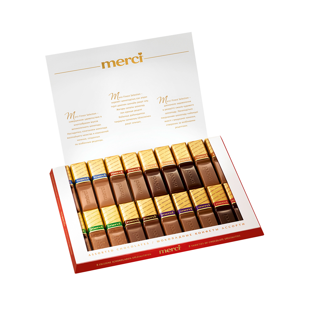 merci bonnes fêtes - merci Finest Selection Assorted - bonbons de chocolat - 250g 2