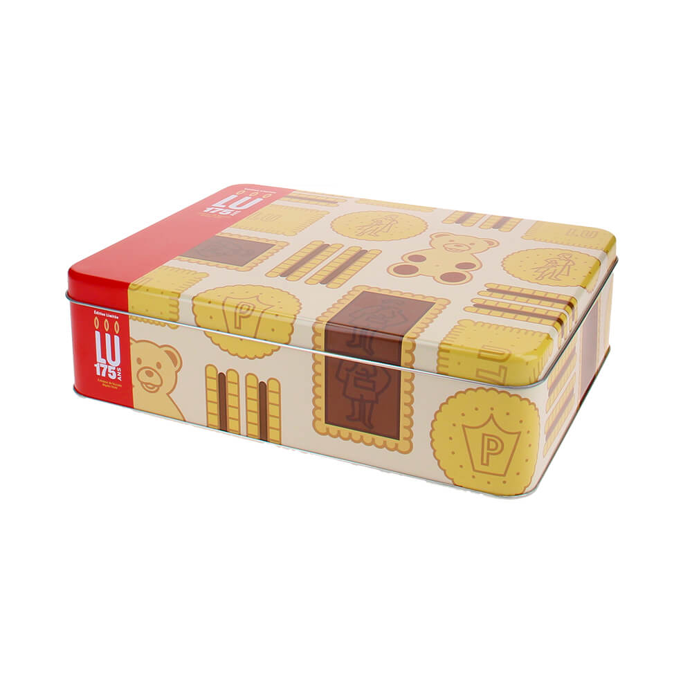 LU Koekjes Tin Box - LIMITED EDITION - Prince Pocket, Véritable Petit Beurre en Lulu Choco Beertjes  3
